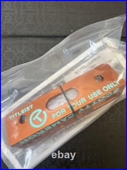 Scotty Cameron CIRCLE T Putting Path Tool FOR TOUR USE ONLY ORANGE / Tiff Blue