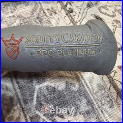 Scotty Cameron CUSTOM Newport Mid Slant Pro Platinum 34 withheadcover and Tool