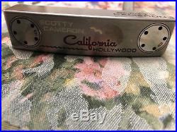 Scotty Cameron California Hollywood Putter 35 Bronze With Headcover & Divot Tool