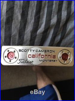 Scotty Cameron California Monterey Left Hand Putter 34 + Titleist DIvot Tool