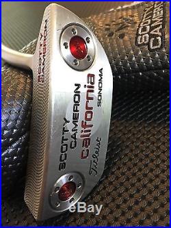 Scotty Cameron California Sonoma Putter 35 incl. Weights headcover tool SS mid