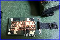 Scotty Cameron Camo Golf Head Cover Set Leash, Pivot Tool, Circle T Tees, Cover