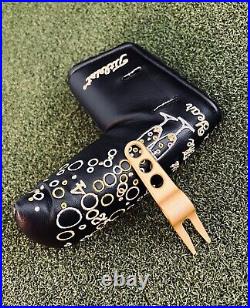 Scotty Cameron Cheers 2004 Black Blade Putter Headcover- WithPivot Tool-BRAND NEW