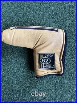 Scotty Cameron Circa 62 Blade Putter Headcover Yellow with Tool Scotty Cameron Circa 62 Blade Putter Headcover Yellow with Tool