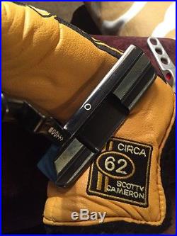 Scotty Cameron Circa 62 Model No. 3 Putter RH 35 w original Headcover & Tool