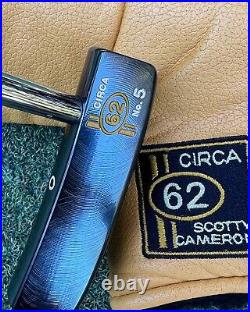 Scotty Cameron Circa 62 No. 5 Rare Sales Sample WithHC Mint Condition