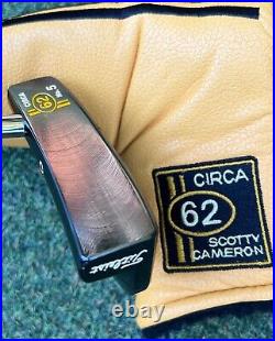 Scotty Cameron Circa 62 No. 5 Rare Sales Sample WithHC Mint Condition