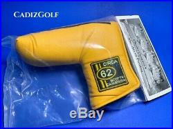 Scotty Cameron Circa 62 Yellow Headcover First Of 500 with Tool NEW