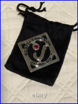 Scotty Cameron Circle J Japan ONLY Ball Marker with Pouch