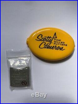 Scotty Cameron Circle T Ball Marker Alignment Tool (Silver and Red) with case
