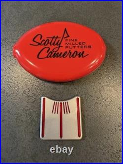 Scotty Cameron Circle T Ball Marker Alignment Tool with Rubber Case Rare New