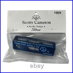 Scotty Cameron Circle T Putting Path Tool Misted Blue/Baby Blue RARE New T STAMP