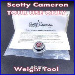 Scotty Cameron Circle T Weight Tool Rare Item