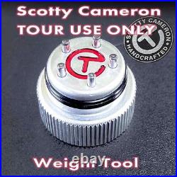 Scotty Cameron Circle T Weight Tool Rare Item