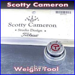 Scotty Cameron Circle T Weight Tool Rare Item