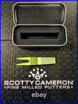 Scotty Cameron Clip Pivot Tool-Hive Green- Limited Gallery Release-New In Tin