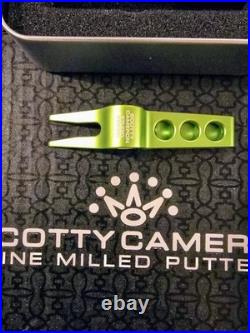 Scotty Cameron Clip Pivot Tool-Hive Green- Limited Gallery Release-New In Tin