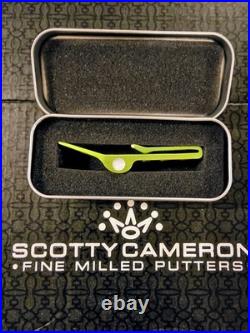 Scotty Cameron Clip Pivot Tool-Hive Green- Limited Gallery Release-New In Tin