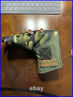 Scotty Cameron Club Cameron 2017 Headcover Camouflage Divot Tool Circle T Tees