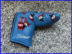 Scotty Cameron Dancing Snowman Headcover With Divot Tool 2003 Holiday Cover Scotty Cameron Dancing Snowman Headcover With Divot Tool 2003 Holiday Cover