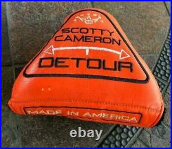 Scotty Cameron Detour 35 Putter Cover Studio Divot Tool Tour Newport 2 circle T