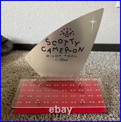 Scotty Cameron Divot Tool with Acrylic Display Stand RARE