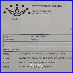 Scotty Cameron Divot Tools 2020 Studio Store Limited withAluminum Case Blue Mint