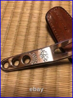 Scotty Cameron Divot Tools GSS Stainless Steel withLeather Cover Brown Excellent