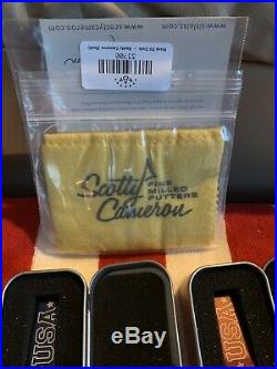 Scotty Cameron Divot Tools Lot Of 10 Plus Scotty Cameron Oil Cloth All Brand New