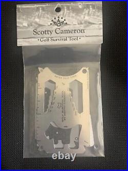 Scotty Cameron Draw String Bag And Survival Tool