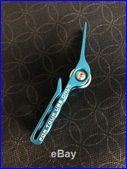 Scotty Cameron FOR TOUR USE ONLY High Roller Clip Pivot Tool FTUO NEW Turquoise