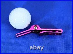 Scotty Cameron FTUO Roller Clip Pivot Tool Pink BP Unused Golf Divot Tool