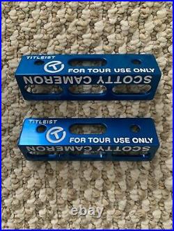 Scotty Cameron For Tour Use Only Blue Putting Path Tool Circle T