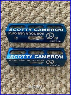 Scotty Cameron For Tour Use Only Blue Putting Path Tool Circle T
