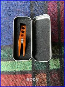 Scotty Cameron For Tour Use Only Orange Roller Clip Divot/Pivot Tool