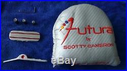 Scotty Cameron Futura 35 withHC, weight kit & divot tool Excellent