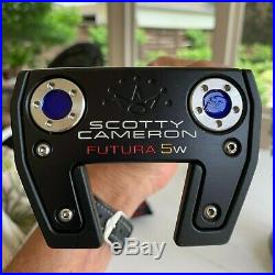 Scotty Cameron Futura 5W REFINISHED VERY NICE! New grips, extra weights & tool