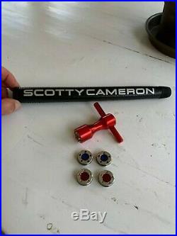Scotty Cameron Futura 5W REFINISHED VERY NICE! New grips, extra weights & tool