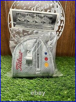 Scotty Cameron Futura Mid Round RH Mallet Putter Headcover New In Bag WithTool