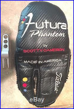 Scotty Cameron Futura putter WithHeadcover & Authentic Divot Tool