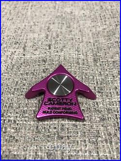 Scotty Cameron Gallery Release Pink Aero Alignment Tool Golf Ball Marker Pink