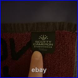 Scotty Cameron Golf Bag Towel and Club 19 Headcover