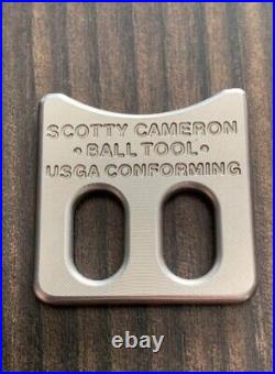 Scotty Cameron Golf Ball Marker Alignment Tool Gallery Limited Rare From Japan