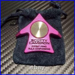 Scotty Cameron Golf Ball Marker Alignment Tool Gallery Release Pink New Japan