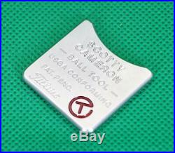 Scotty Cameron Golf Ball Marker Circle T Alignment Tool Red 2008 Limited