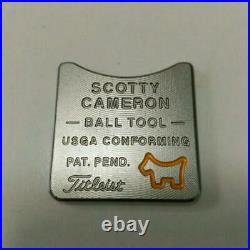 Scotty Cameron Golf Ball Marker Circle T Alignment Tool Yellow 2009 Limited