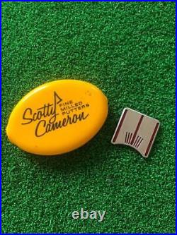 Scotty Cameron Golf Green Marker Ball Marker Circle T Ball alignment tool Yellow