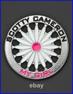 Scotty Cameron Golf Green Marker Ball alignment tool2021 My Girl White Daisy