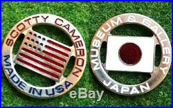 Scotty Cameron Green Coin Ball Marker TOOL US JP Japan LIMITED Rare F/S