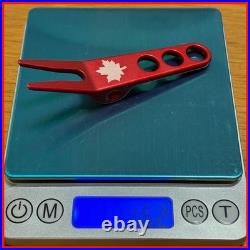 Scotty Cameron Green Fork Maple Leaf Red From JP 3Unused